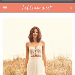 Lillian west wedding dress